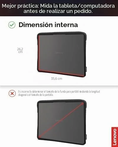 Capa para Portátil Lenovo 14'' Elegante e Resistente - Imagem 3