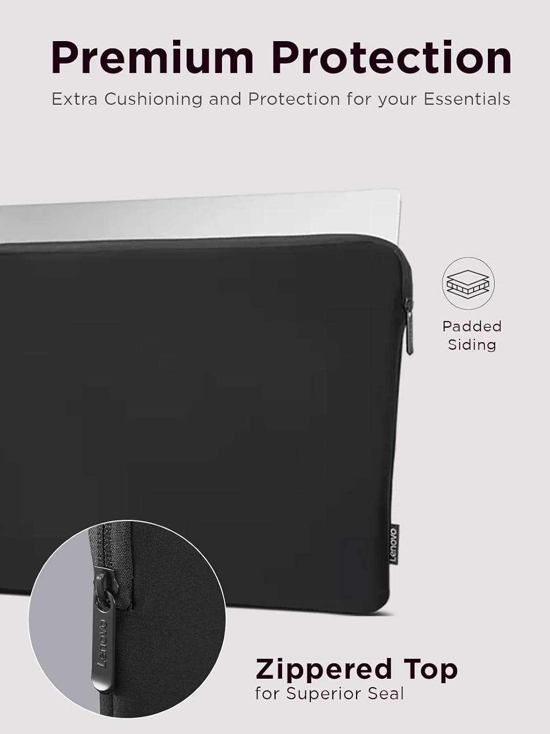 Capa para Portátil Lenovo Laptop Sleeve 15.6 - Imagem 3