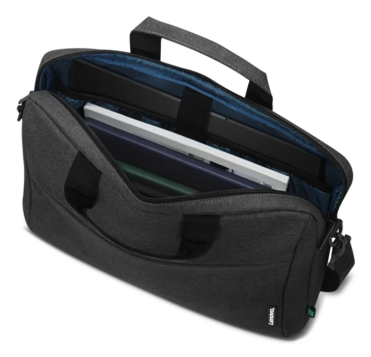 Mala Portátil Lenovo Casual Toploader T210 16" Poliéster Preta - Imagem 5