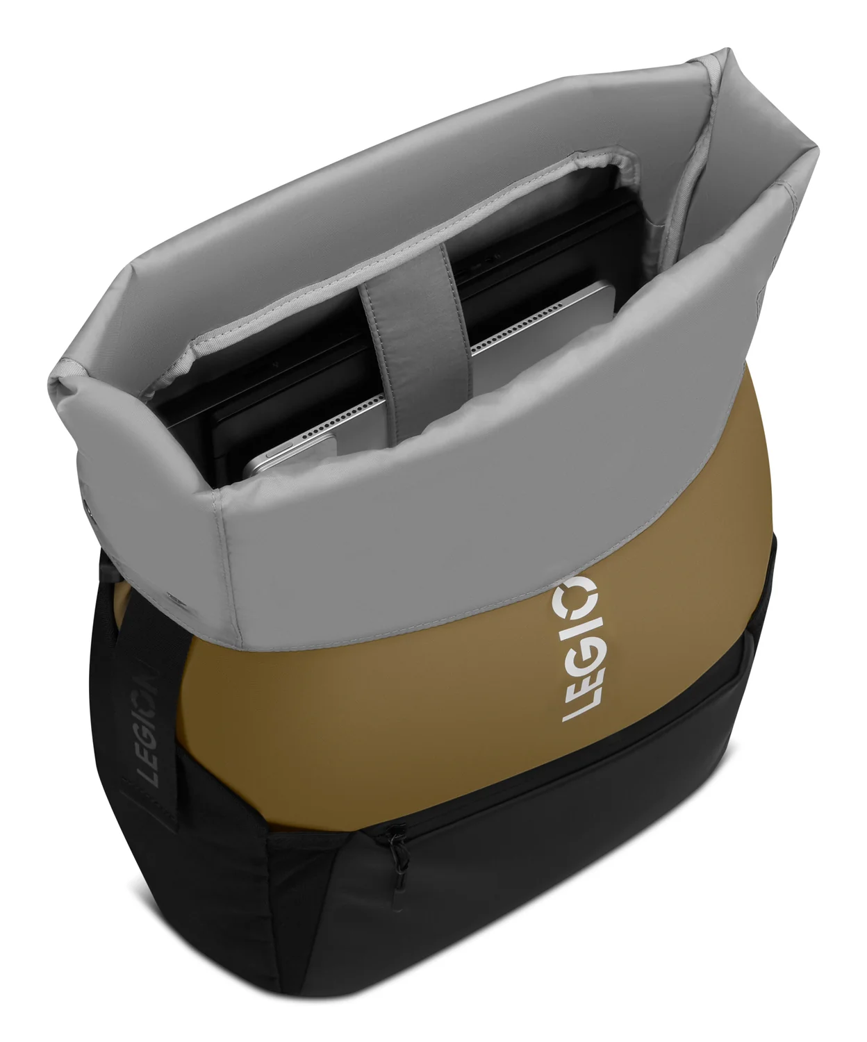 Mochila Gaming Lenovo Legion GB500 16" Preta/Amarela - Resistente a Água 25L - Imagem 10