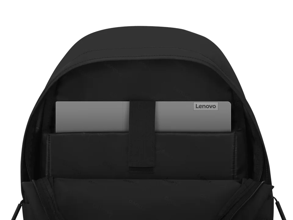 Mochila Lenovo Commuter Backpack B10 16" Poliéster Preto Resistente à Água - Imagem 6