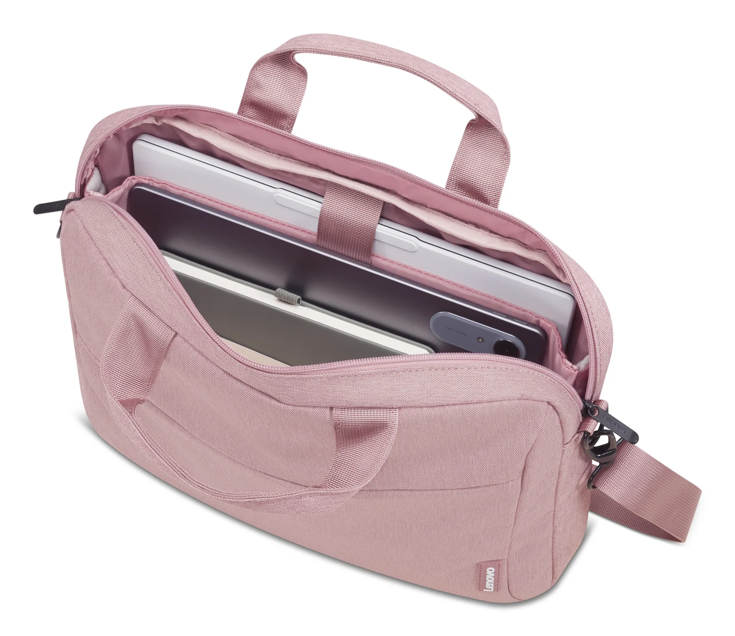 Mala para Portátil Lenovo 16" Laptop Topload T210 Rosa ECO - Imagem 2