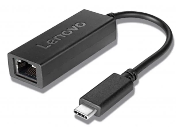 Adaptador Lenovo USB-C para Ethernet Gigabit RJ-45 - Imagem 1