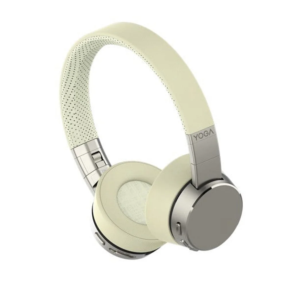 Auscultadores Lenovo Yoga Active Noise Cancellation Bluetooth 5.0 Pearl White - Imagem 2