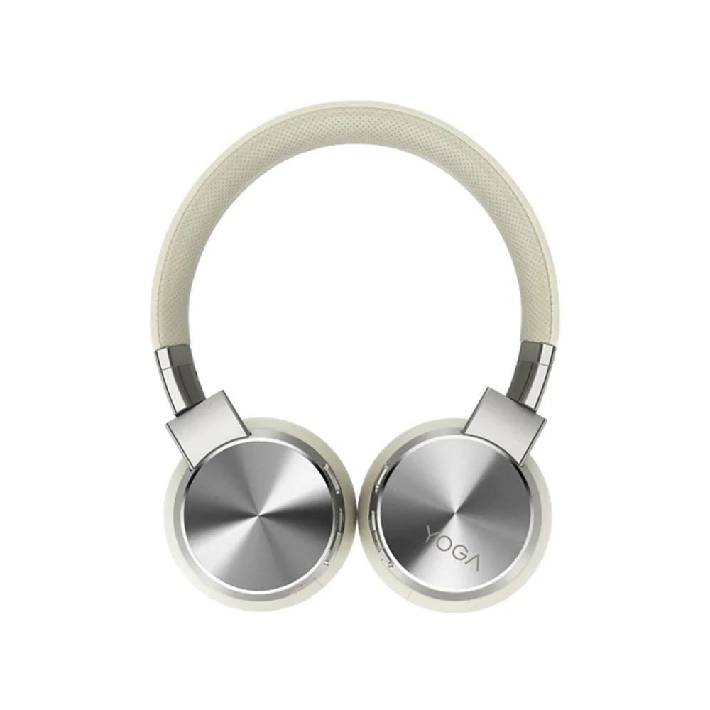 Auscultadores Lenovo Yoga Active Noise Cancellation Bluetooth 5.0 Pearl White