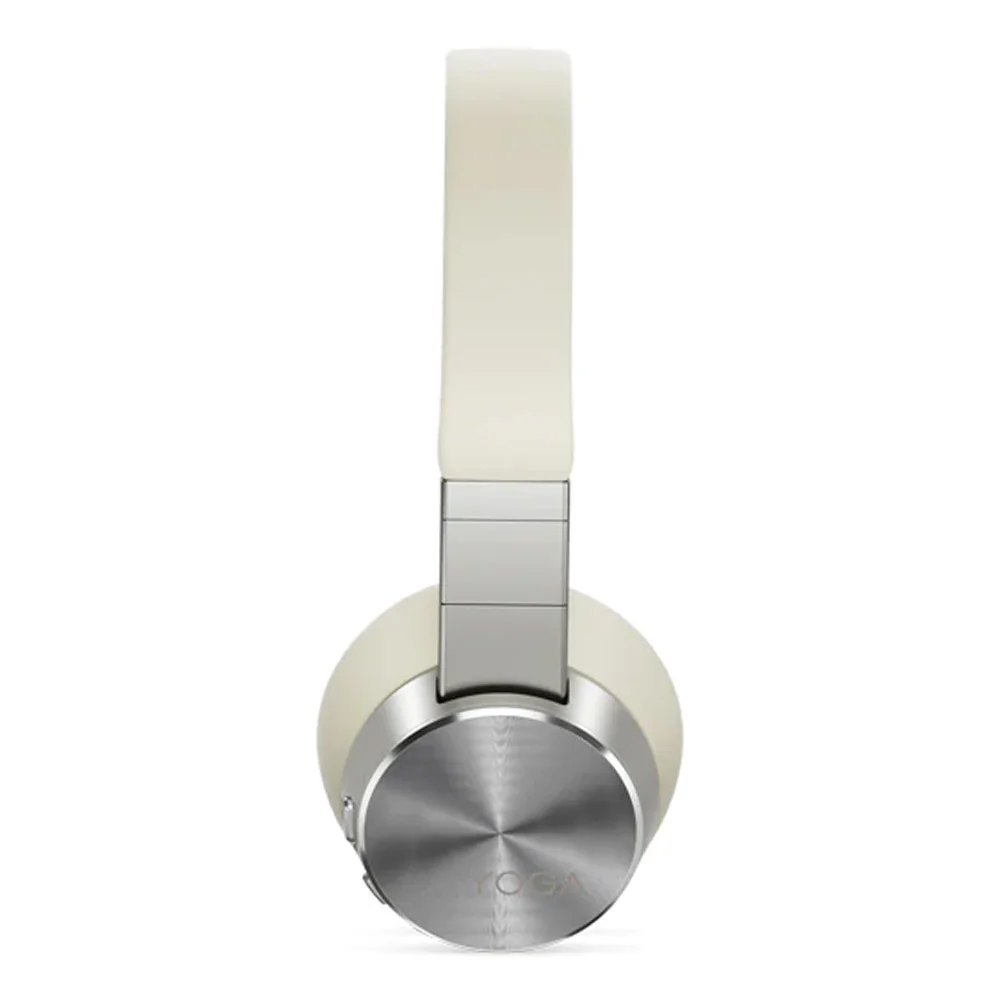 Auscultadores Lenovo Yoga Active Noise Cancellation Bluetooth 5.0 Pearl White - Imagem 3