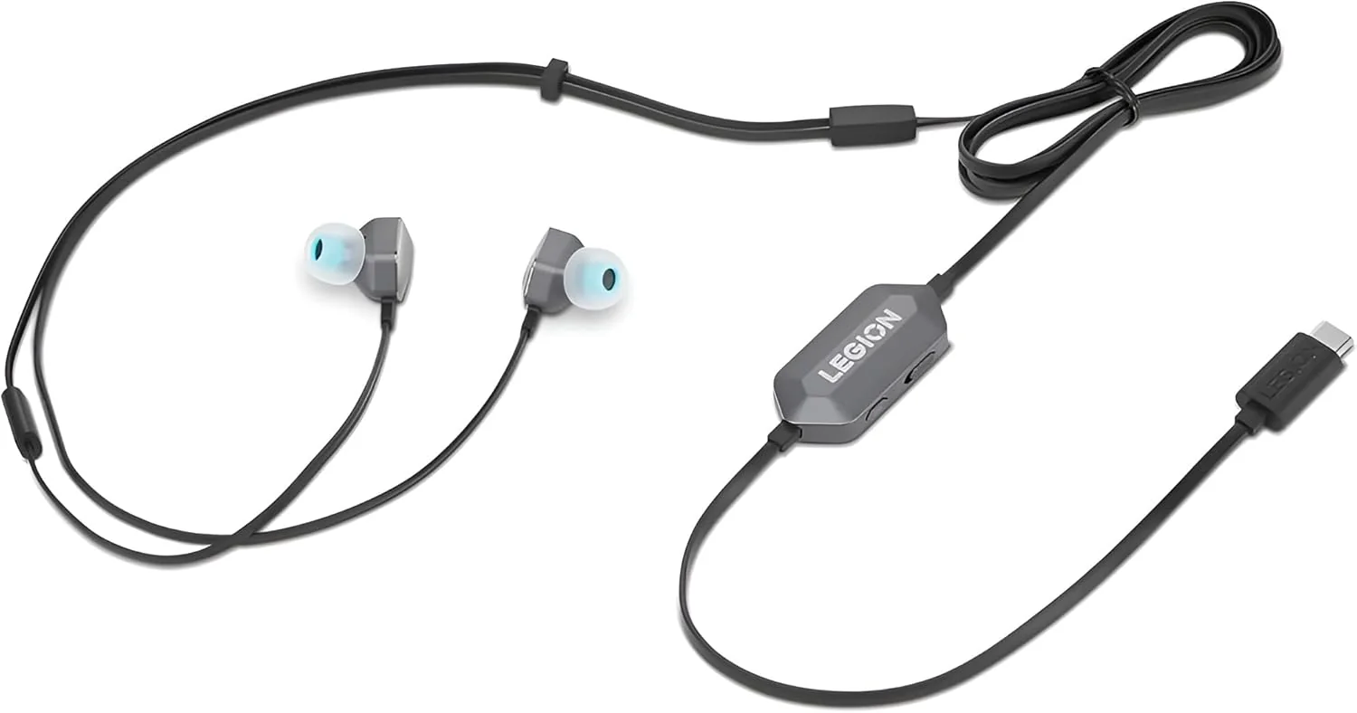 Auriculares Gaming Lenovo Legion E510 7.1 RGB USB-C Intra-auriculares - Imagem 1