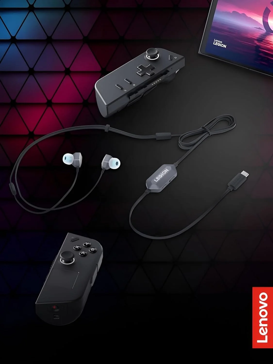 Auriculares Gaming Lenovo Legion E510 7.1 RGB USB-C Intra-auriculares - Imagem 7