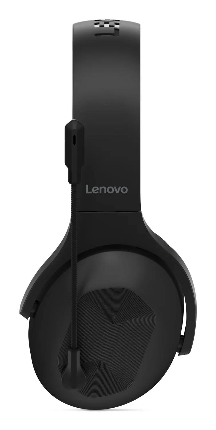 Auscultadores Gaming Lenovo Legion H410 Wireless Bluetooth 5.2 USB-C Preto/Roxo - Imagem 10