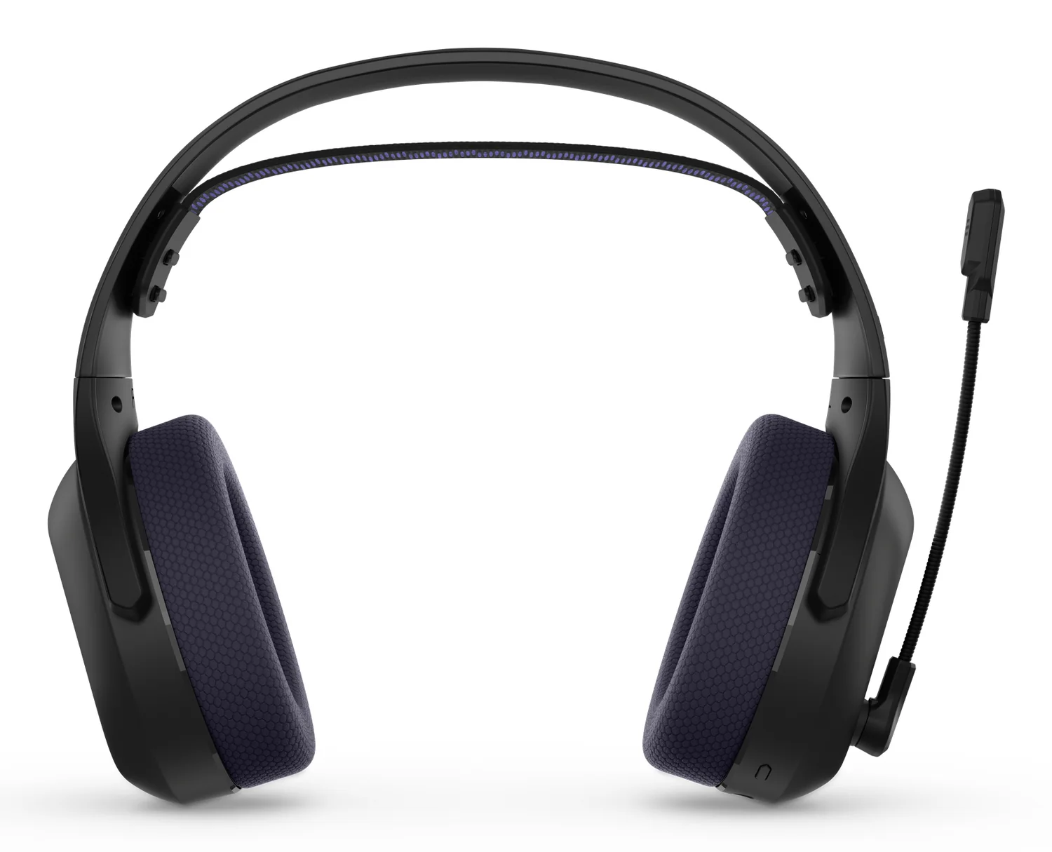 Auscultadores Gaming Lenovo Legion H410 Wireless Bluetooth 5.2 USB-C Preto/Roxo - Imagem 4