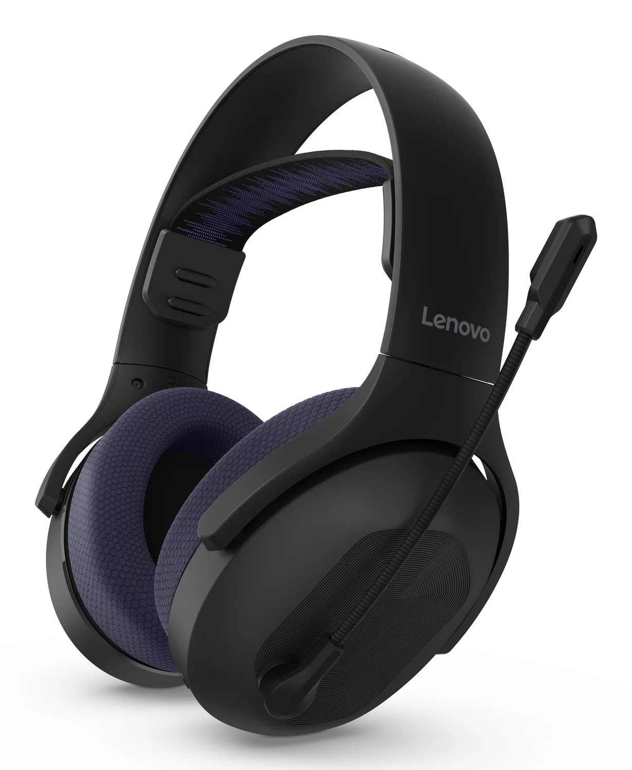 Auscultadores Gaming Lenovo Legion H410 Wireless Bluetooth 5.2 USB-C Preto/Roxo