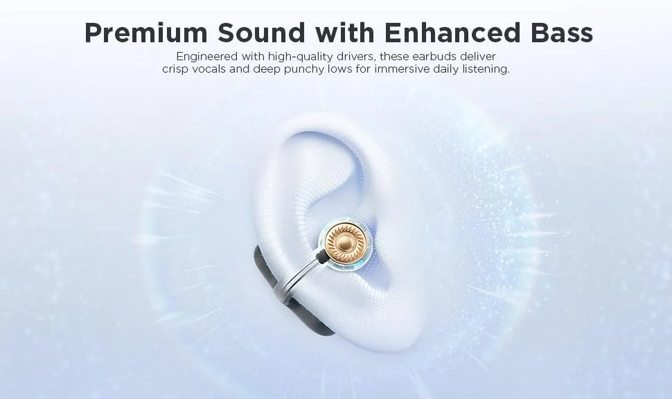 Auriculares Lenovo X500 Open-Ear Clip-On Design Ergonómico Preto - Imagem 15