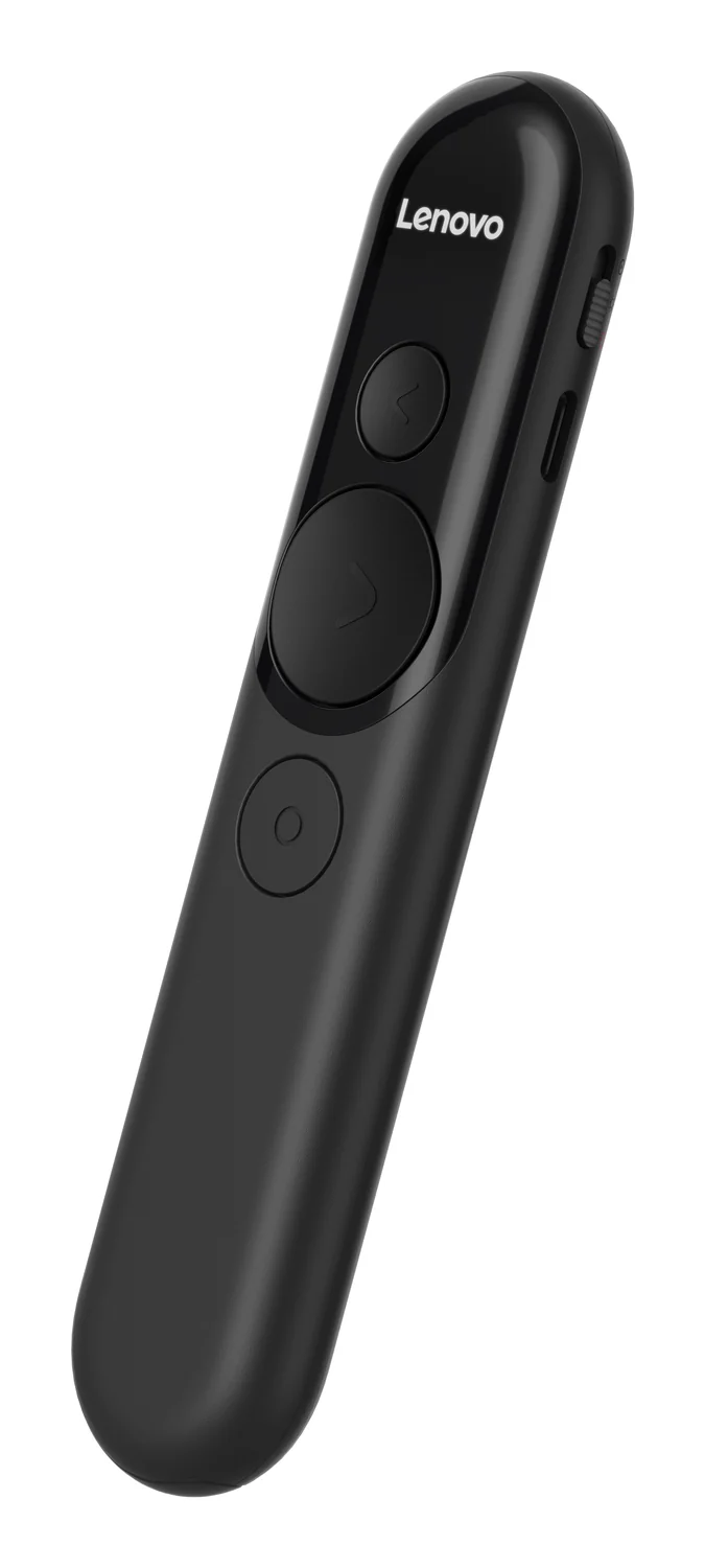 Comando Apresentações Lenovo Laser Recarregável Bluetooth/RF USB Preto - Imagem 6
