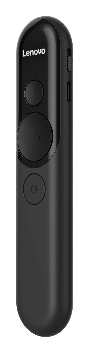 Comando Apresentações Lenovo Laser Recarregável Bluetooth/RF USB Preto - Imagem 7