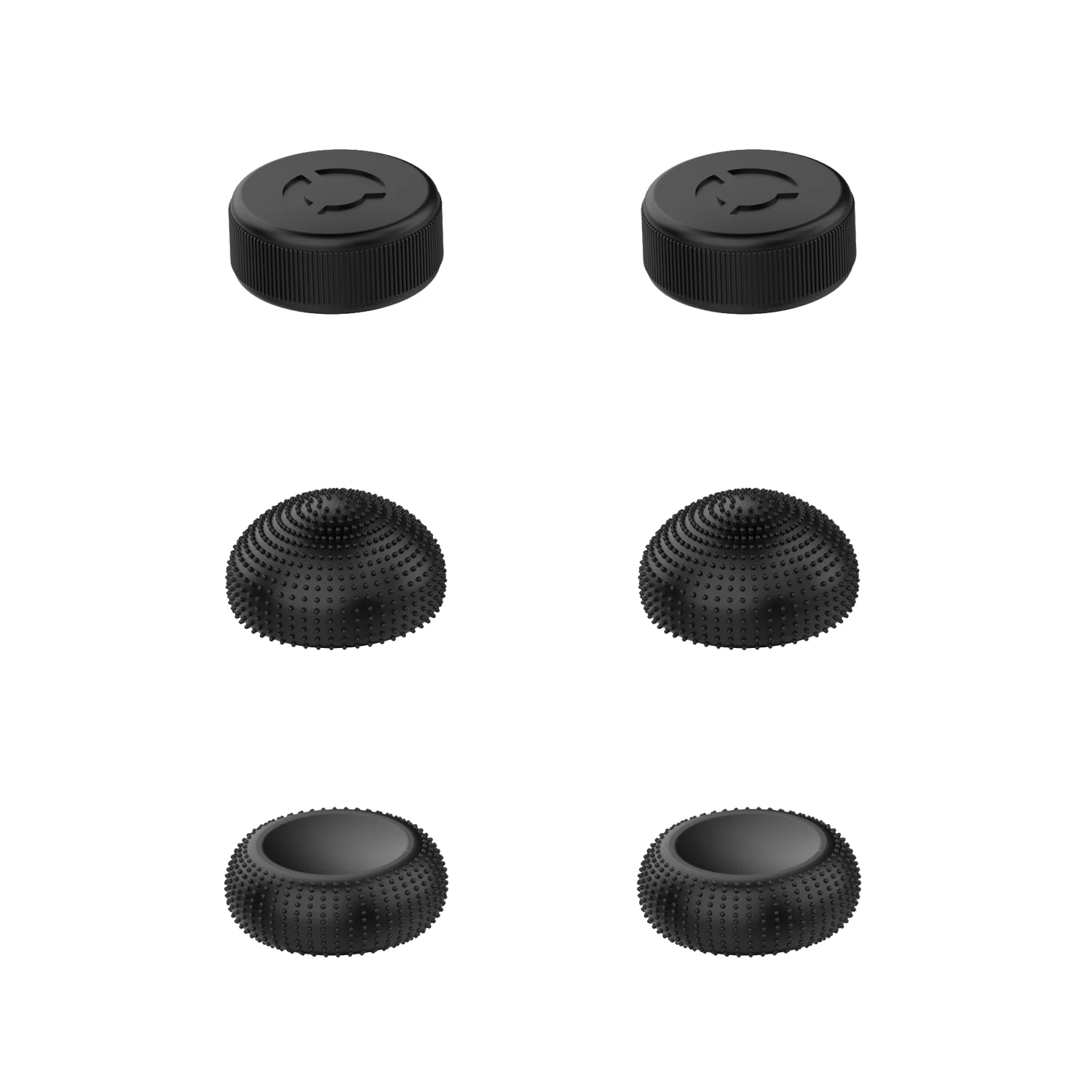 Tampas de Joystick Lenovo Legion Go Eclipse Black (6 unidades, silicone) - Imagem 2