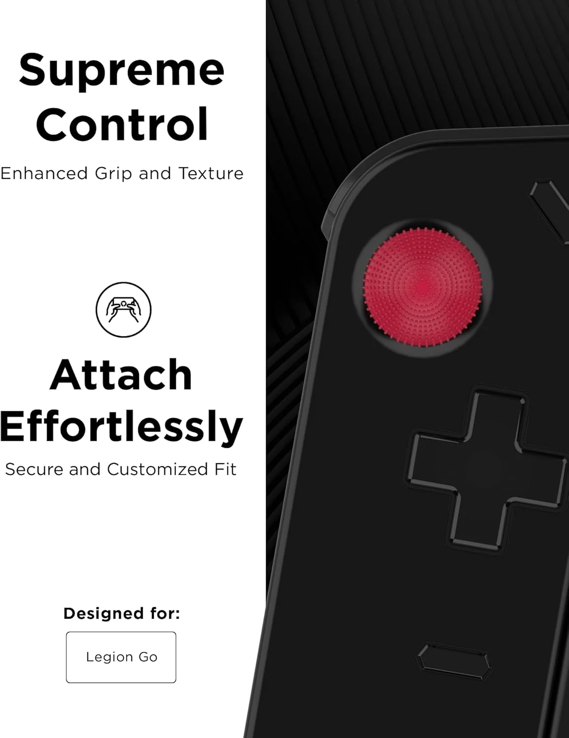 Capas para Manípulos Lenovo Legion Go Joystick Caps Vermelho Lenovo Red - Imagem 5