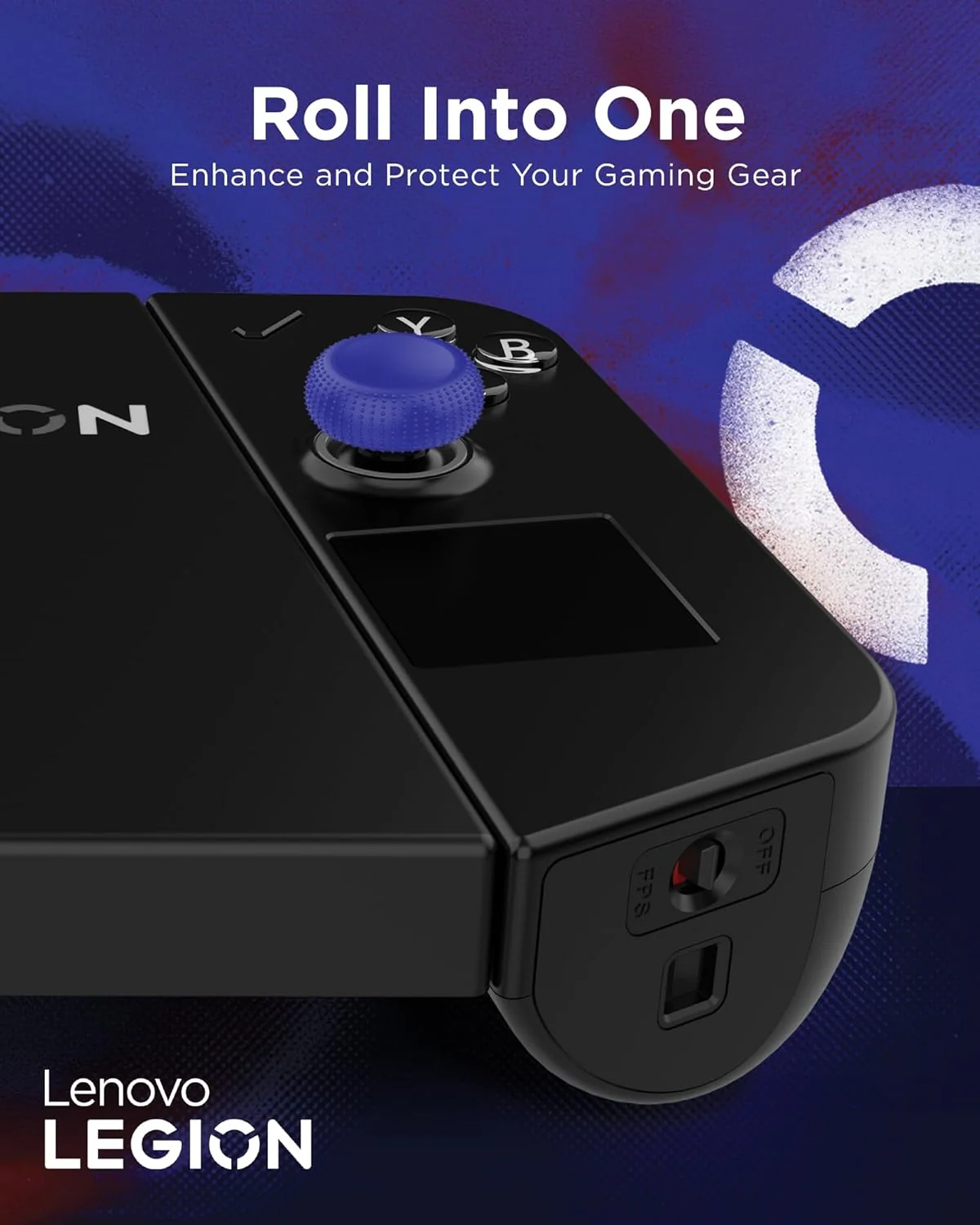 Acessorio Consola Gaming Lenovo GXH1R61509 Legion Go Joystick Caps Índigo Blue (Conjunto) - Imagem 4