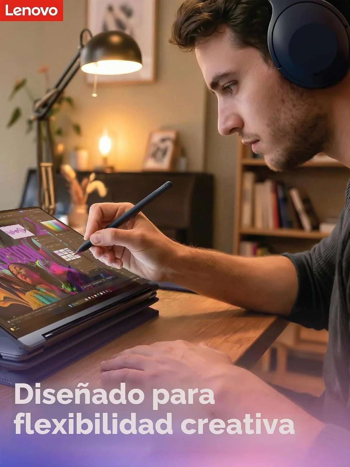 Caneta Digital Lenovo Yoga Pen 2 com Estojo Azul Cósmico - Imagem 6