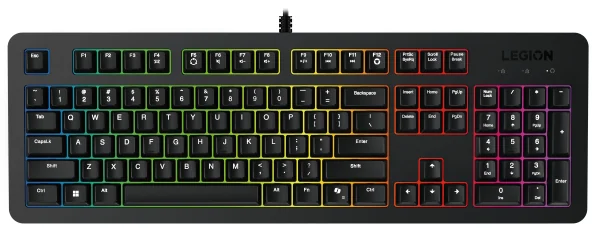 Teclado Gaming Lenovo Legion K310 RGB USB Português com Anti-Ghosting e Rollover 24 Teclas