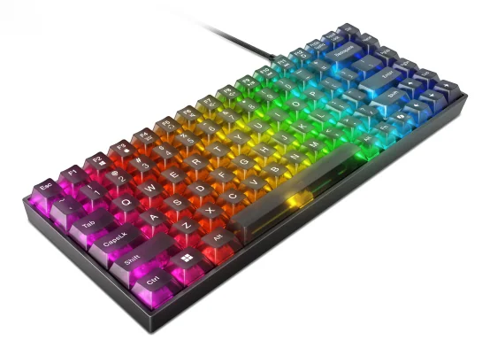 Teclado Gaming Lenovo Legion K510 Mini Pro Mecânico RGB USB 75% PT Preto - Imagem 1