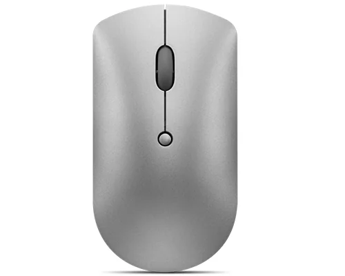 Rato Lenovo 600 Bluetooth Silent Ótico 2400 DPI Ambidestro Cinzento - Imagem 1