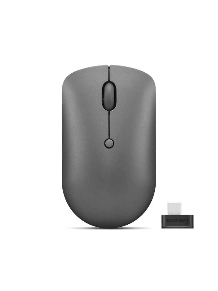 Rato Sem Fios Lenovo 540 USB-C Compacto Ambidestro 2400 DPI Cinzento Storm Grey - Imagem 3