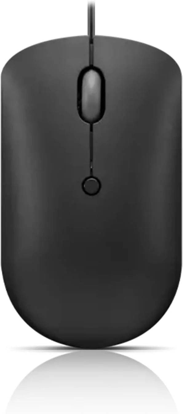 Rato com Fios Lenovo 400 USB-C Compact 2400 DPI 4 Botões Preto - Imagem 1