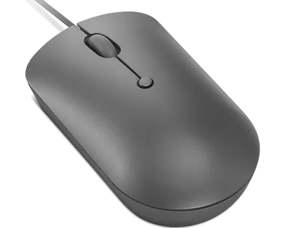 Rato com Fio Lenovo 540 USB-C Compacto - Cinzento (Storm Grey) - Imagem 2
