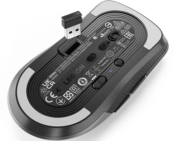 Rato Gaming Lenovo Legion M600s Qi Wireless Bluetooth 19000 DPI Cinzento - Imagem 11