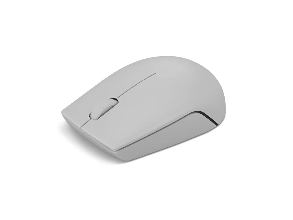 Rato sem fios compacto Lenovo 300 Wireless 1000 DPI ambidestro (Arctic Grey) - Imagem 4