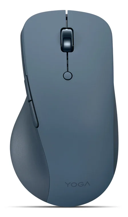 Rato Bluetooth Lenovo Yoga Pro Ótico 2400 DPI Recarregável USB-C Verde-Azulado