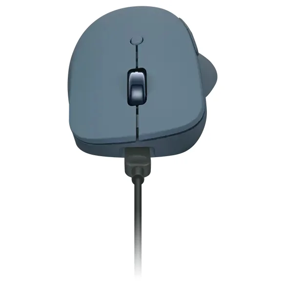 Rato Bluetooth Lenovo Yoga Pro Ótico 2400 DPI Recarregável USB-C Verde-Azulado - Imagem 6
