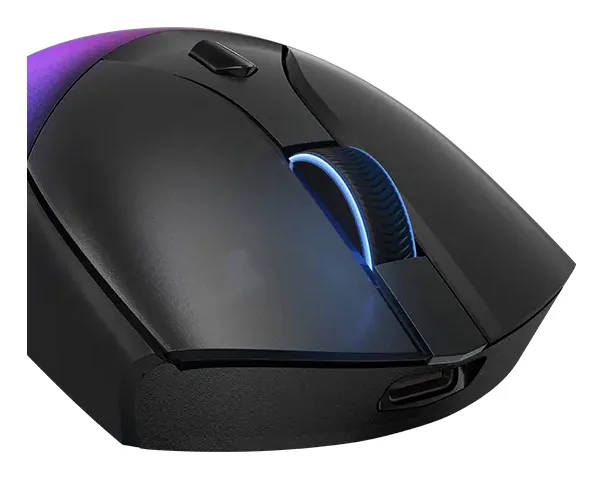 Rato Gaming Sem Fios Lenovo Legion M410 16000 DPI Ótico RGB Ambidestro Preto - Imagem 2