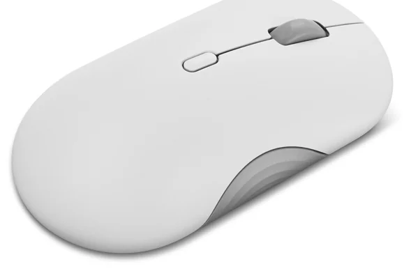Rato Sem Fios Lenovo 350 Bluetooth 5.3 Ótico 2400 DPI 6 Botões Silencioso Ambidextro Cinzento - Imagem 2
