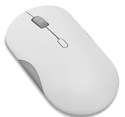 Rato Sem Fios Lenovo 350 Bluetooth 5.3 Ótico 2400 DPI 6 Botões Silencioso Ambidextro Cinzento - Imagem 4