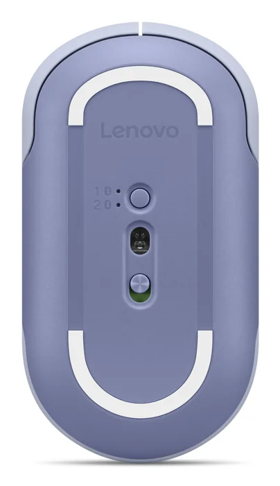 Rato Bluetooth Silencioso Lenovo 350 2400 DPI - Roxo (Meta Grape) - Imagem 5