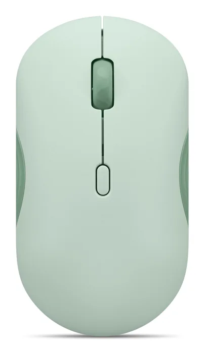 Rato Sem Fios Lenovo 350 Bluetooth Silent 2400 DPI 6 Botões Ambidextro Verde Breeze Moss
