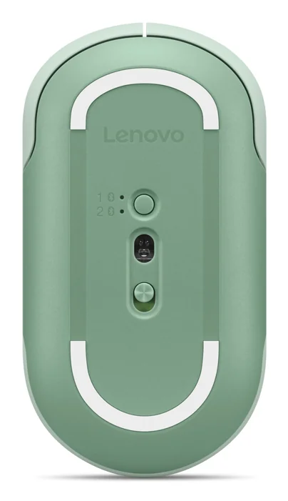 Rato Sem Fios Lenovo 350 Bluetooth Silent 2400 DPI 6 Botões Ambidextro Verde Breeze Moss - Imagem 3