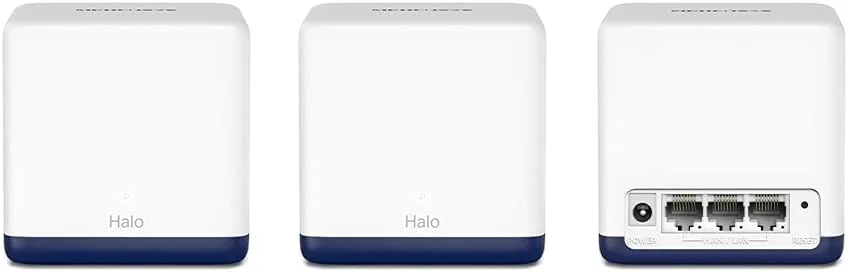 Sistema Mesh Wi-Fi AC1900 para Casa Inteira Mercusys Halo H50G — Pack 3 Unidades - Imagem 2