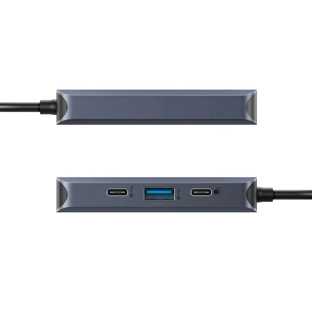 Hub USB-C Hyper HyperDrive EcoSmart Gen.2 4 em 1 HDMI 4K 100W PD USB 3.2 Azul - Imagem 6