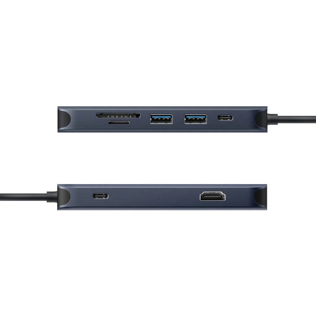 Hub USB-C Targus HyperDrive EcoSmart Gen.2 8-em-1 HDMI 4K Ethernet Gigabit SD 140W PD3.1 Universal - Imagem 6
