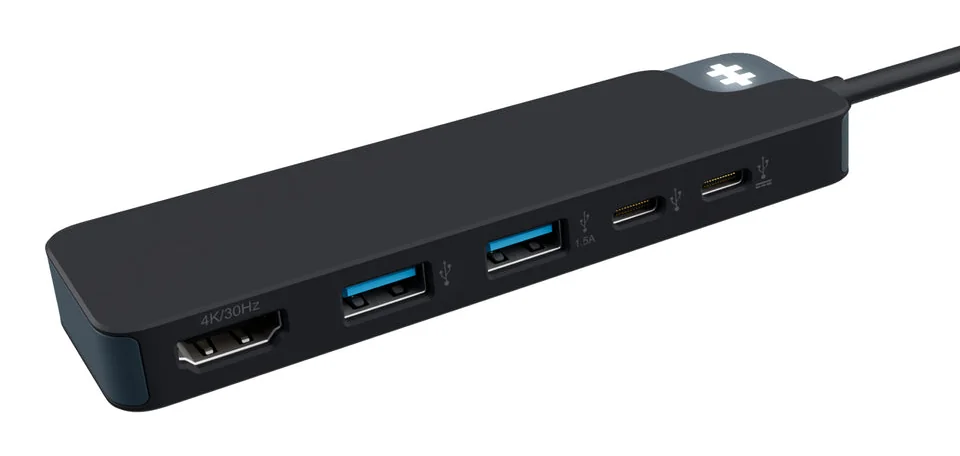 Dock USB-C 5 Portas Targus HyperDrive Flex HD4101BKGL Preto - Imagem 3
