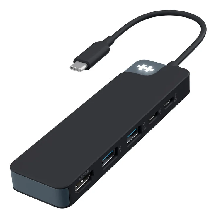 Dock USB-C 5 Portas Targus HyperDrive Flex HD4101BKGL Preto - Imagem 1