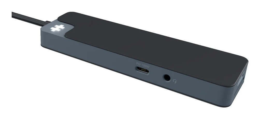 Hub USB Hyper HyperDrive Flex 8 Portas USB-C HDMI 4K 100W Power Delivery MicroSD Preto - Imagem 4