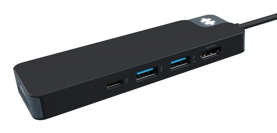 Hub USB Hyper HyperDrive Flex 8 Portas USB-C HDMI 4K 100W Power Delivery MicroSD Preto - Imagem 3