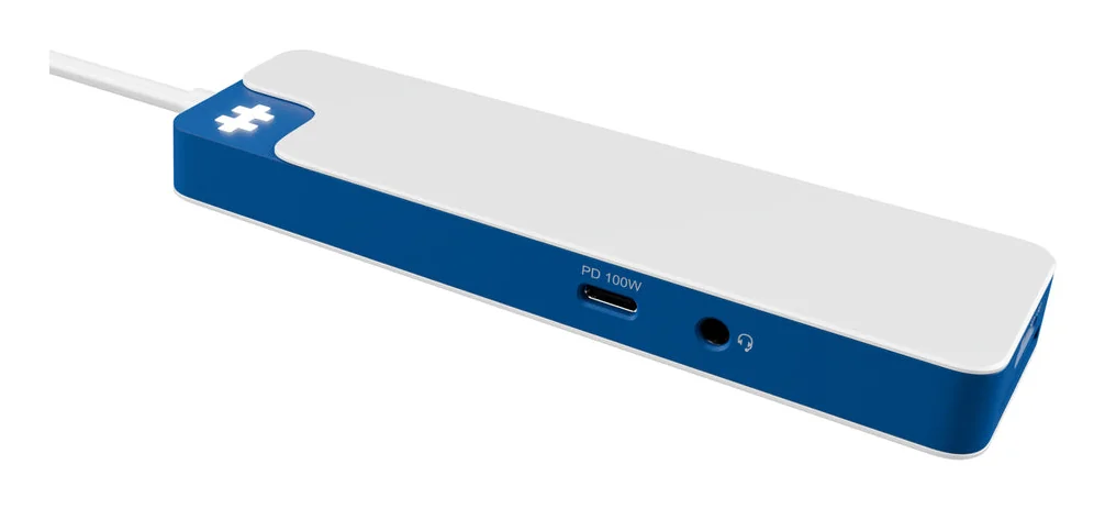 Hub USB-C Targus HyperDrive Flex 9 Portas Dual 4K HDMI Azul - Imagem 5