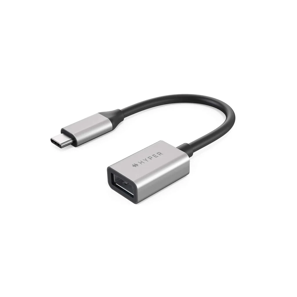 Adaptador Targus HyperDrive USB-C para USB-A 10 Gbps Prateado - Imagem 1