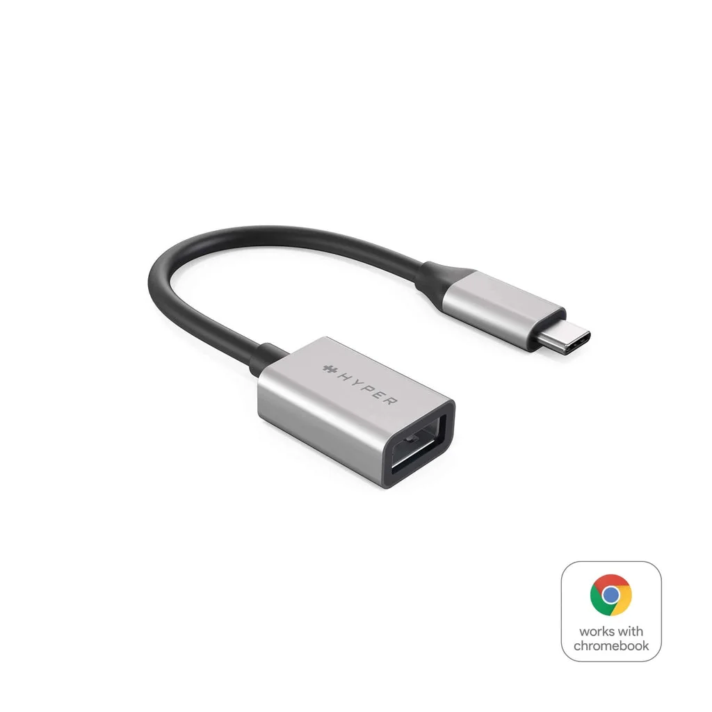 Adaptador Targus HyperDrive USB-C para USB-A 10 Gbps Prateado - Imagem 2