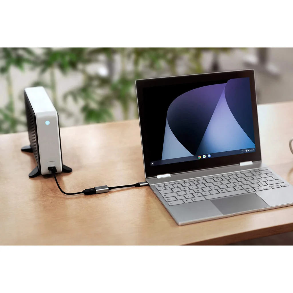 Adaptador Targus HyperDrive USB-C para USB-A 10 Gbps Prateado - Imagem 4