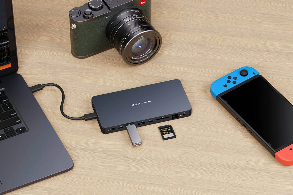 Docking Targus HyperDrive Next 10-em-1 USB-C 10Gbps Dual HDMI 4K 60Hz Ethernet Gigabit 100W PD Wake-on-LAN - Imagem 4